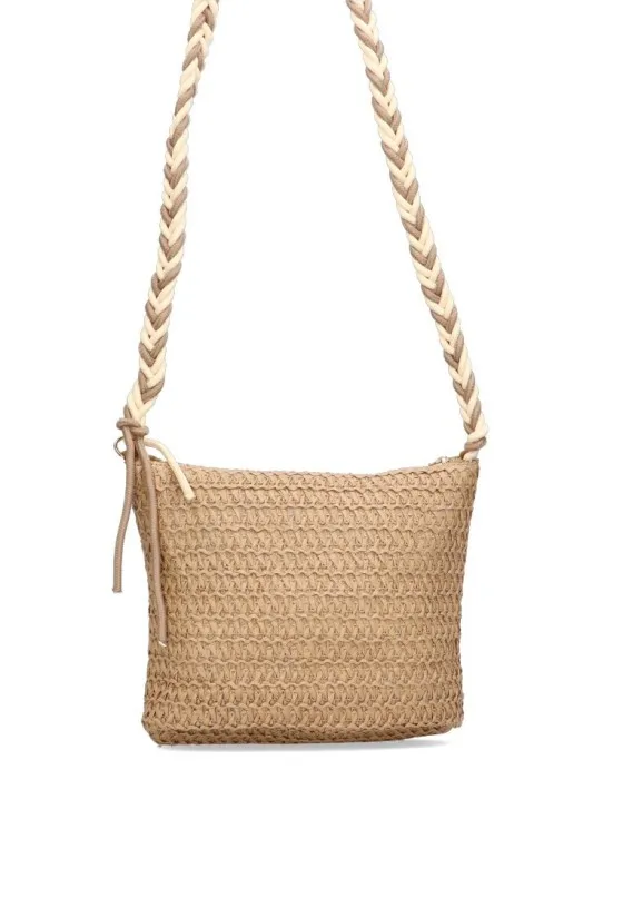 Small taupe SAR hl1344 shoulder bag